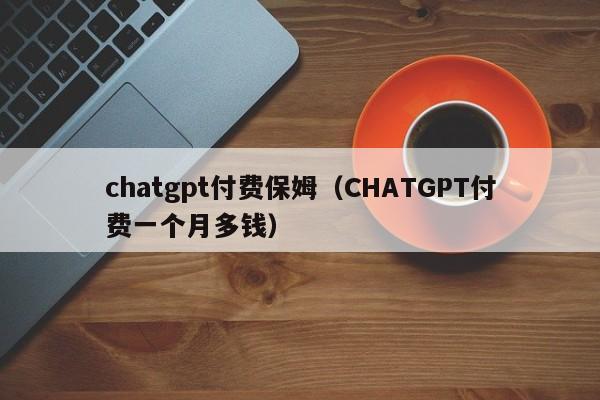 chatgpt付费保姆（CHATGPT付费一个月多钱）