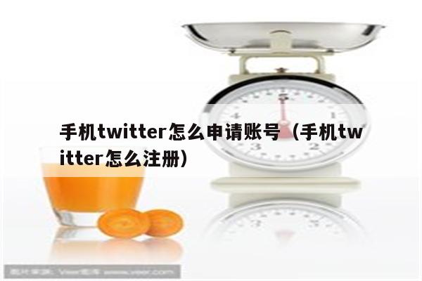 手机twitter怎么申请账号（手机twitter怎么注册）