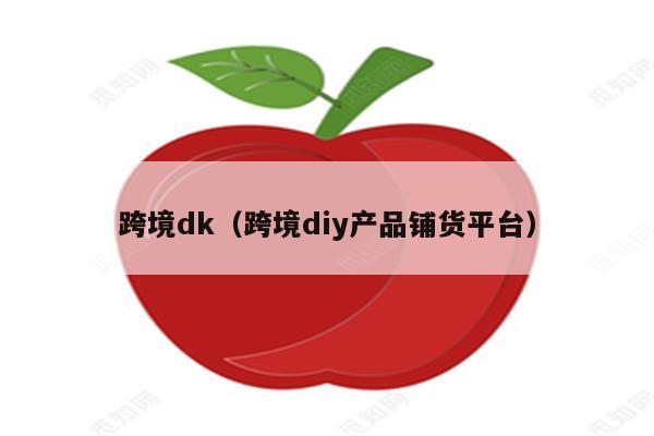 跨境dk（跨境diy产品铺货平台）