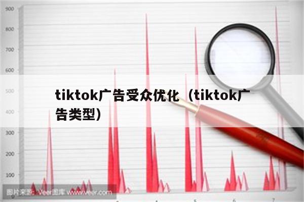 tiktok广告受众优化（tiktok广告类型）