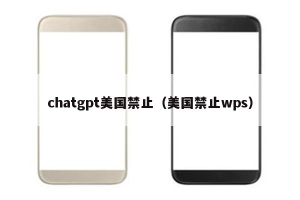 chatgpt美国禁止（美国禁止wps）