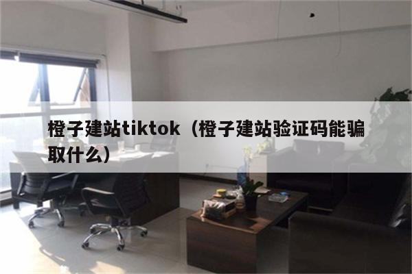 橙子建站tiktok（橙子建站验证码能骗取什么）