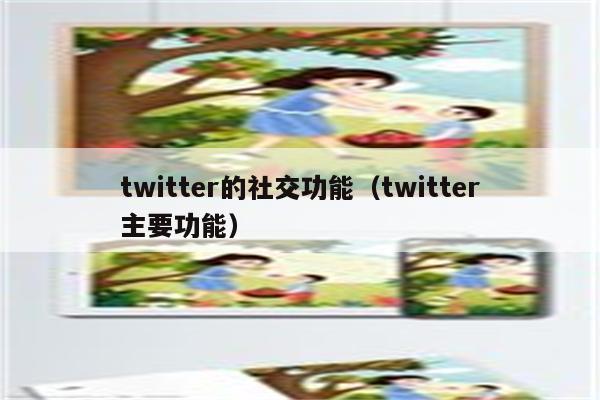 twitter的社交功能（twitter主要功能）