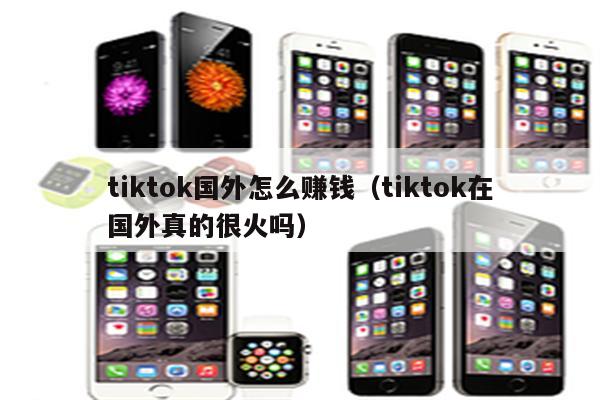 tiktok国外怎么赚钱（tiktok在国外真的很火吗）