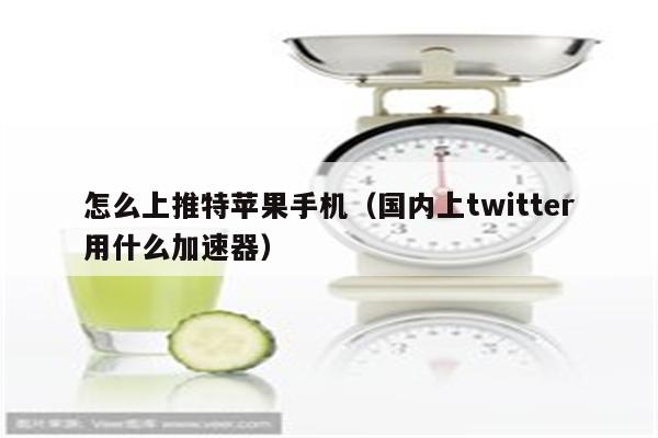 怎么上推特苹果手机（国内上twitter用什么加速器）