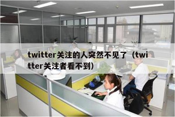 twitter关注的人突然不见了（twitter关注者看不到）