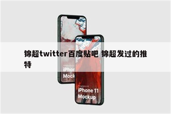 锦超twitter百度贴吧 锦超发过的推特