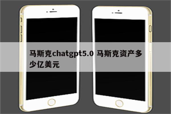 马斯克chatgpt5.0 马斯克资产多少亿美元