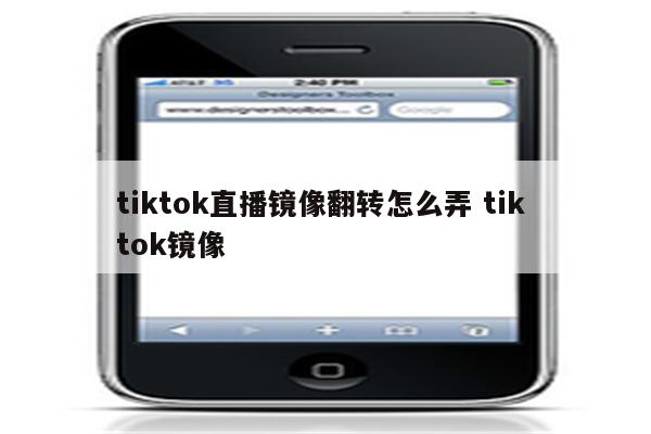 tiktok直播镜像翻转怎么弄 tik tok镜像