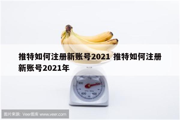 推特如何注册新账号2021 推特如何注册新账号2021年