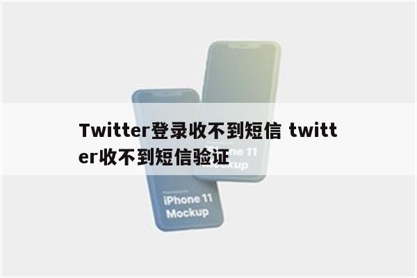 Twitter登录收不到短信 twitter收不到短信验证