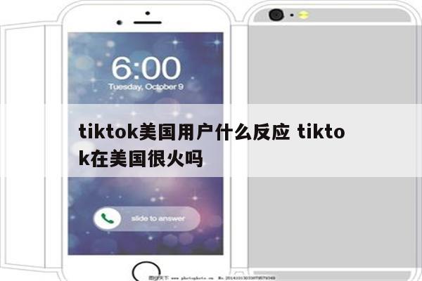 tiktok美国用户什么反应 tiktok在美国很火吗