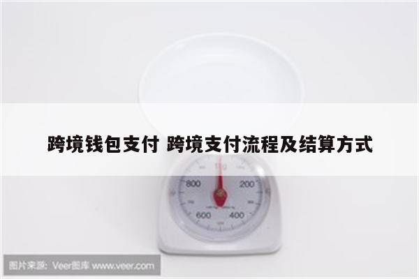 跨境钱包支付 跨境支付流程及结算方式