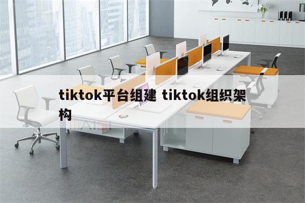 tiktok平台组建 tiktok组织架构