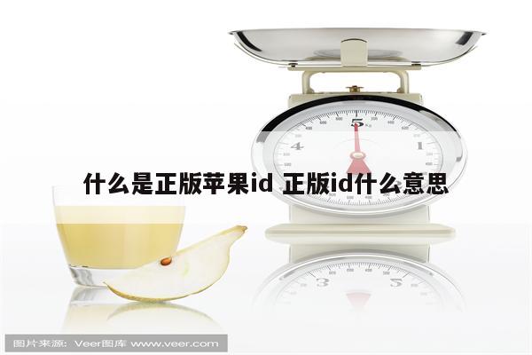 什么是正版苹果id 正版id什么意思