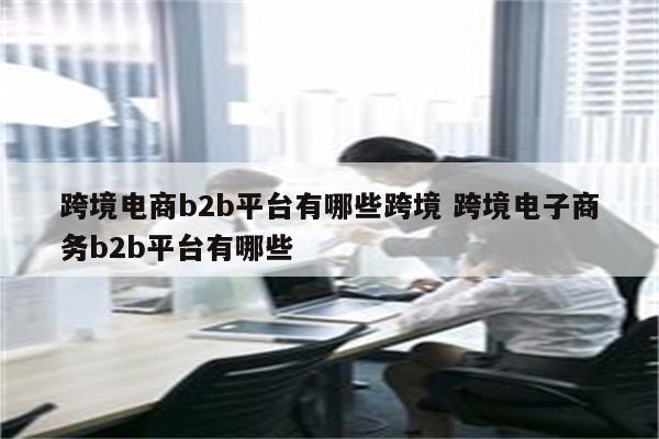 跨境电商b2b平台有哪些跨境 跨境电子商务b2b平台有哪些