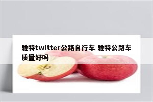 骓特twitter公路自行车 骓特公路车质量好吗