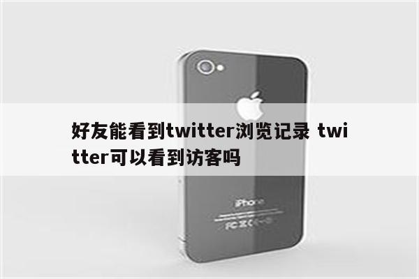 好友能看到twitter浏览记录 twitter可以看到访客吗