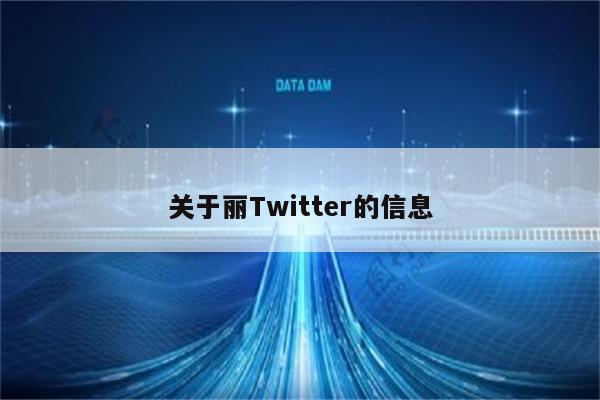 关于丽Twitter的信息