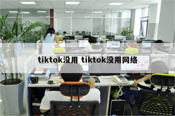 tiktok没用 tiktok没用网络