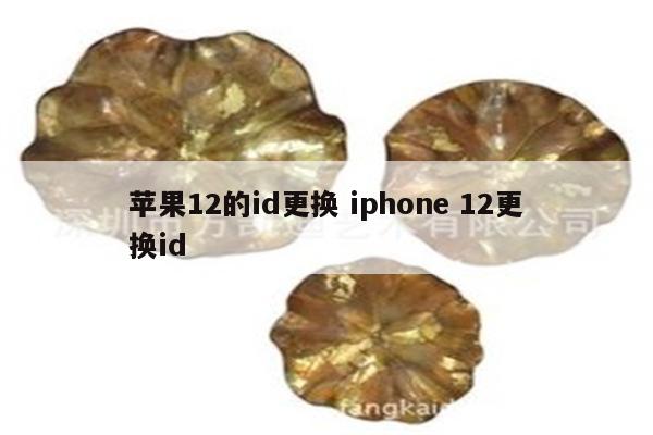 苹果12的id更换 iphone 12更换id