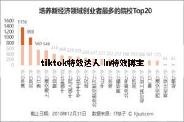 tiktok特效达人 in特效博主