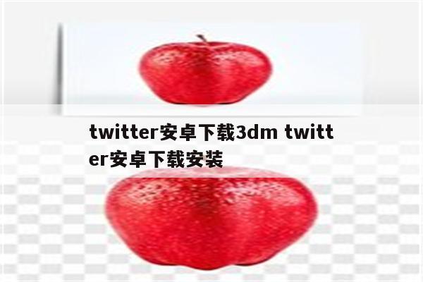 twitter安卓下载3dm twitter安卓下载安装