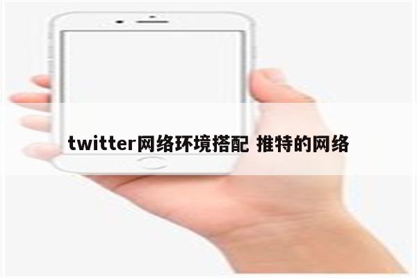 twitter网络环境搭配 推特的网络