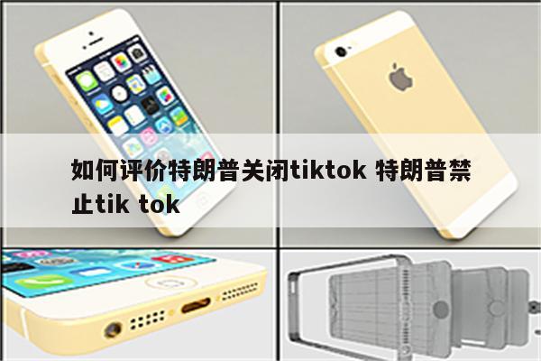 如何评价特朗普关闭tiktok 特朗普禁止tik tok