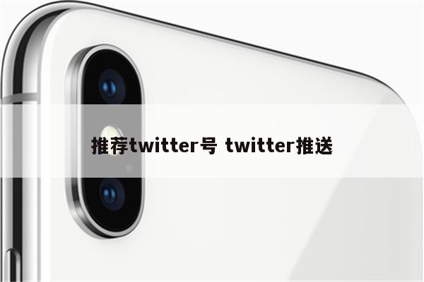 推荐twitter号 twitter推送