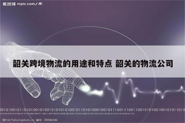 韶关跨境物流的用途和特点 韶关的物流公司