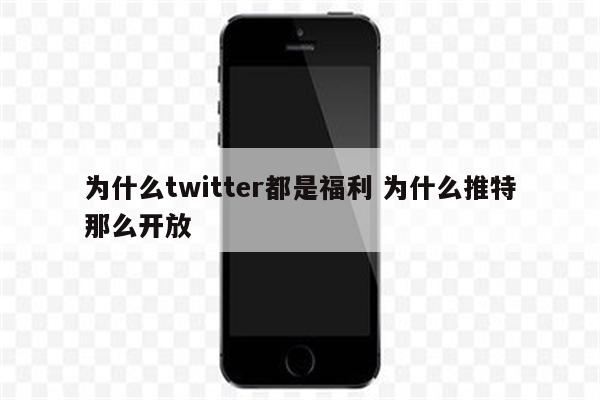 为什么twitter都是福利 为什么推特那么开放