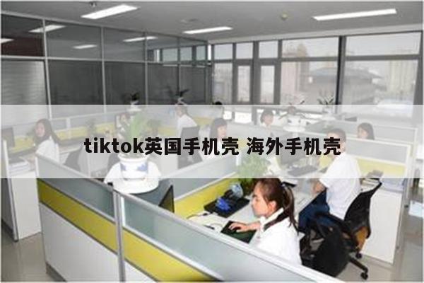 tiktok英国手机壳 海外手机壳