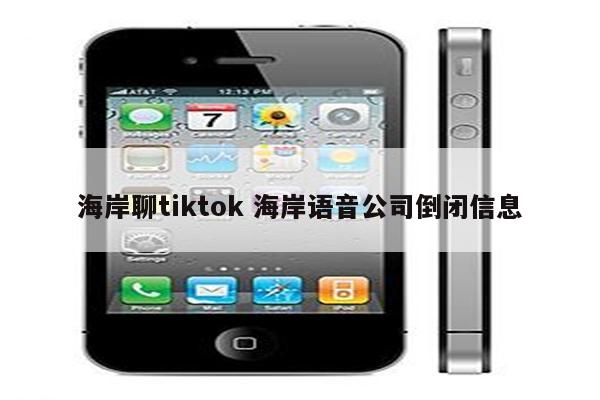 海岸聊tiktok 海岸语音公司倒闭信息