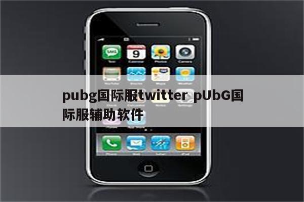 pubg国际服twitter pUbG国际服辅助软件