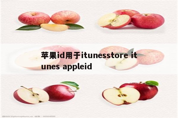 苹果id用于itunesstore itunes appleid