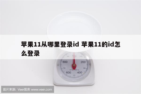 苹果11从哪里登录id 苹果11的id怎么登录