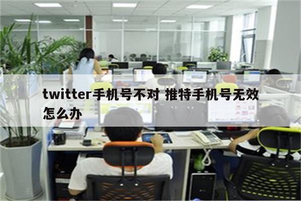 twitter手机号不对 推特手机号无效怎么办