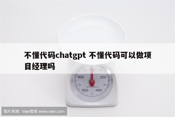 不懂代码chatgpt 不懂代码可以做项目经理吗