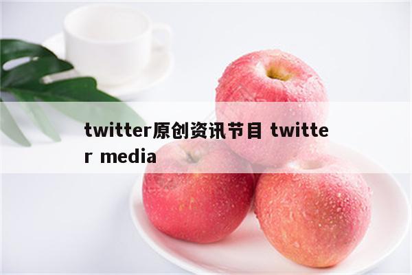 twitter原创资讯节目 twitter media