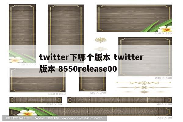 twitter下哪个版本 twitter版本 8550release00