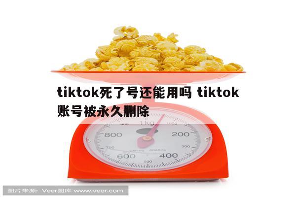 tiktok死了号还能用吗 tiktok账号被永久删除