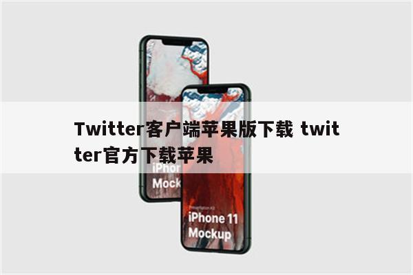 Twitter客户端苹果版下载 twitter官方下载苹果