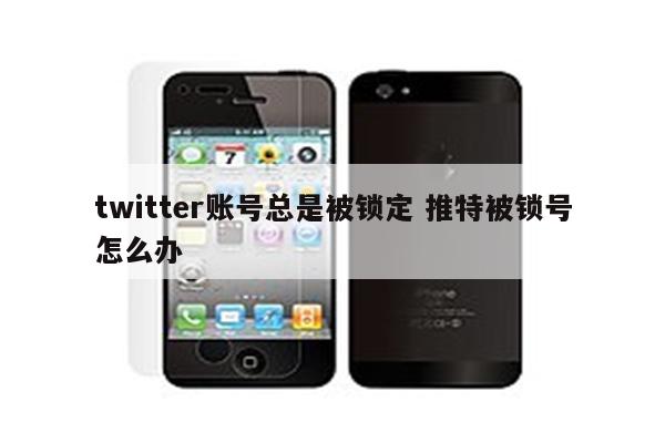 twitter账号总是被锁定 推特被锁号怎么办