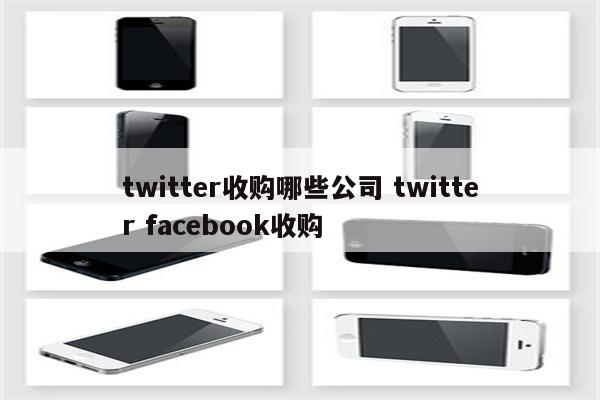 twitter收购哪些公司 twitter facebook收购