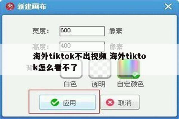 海外tiktok不出视频 海外tiktok怎么看不了