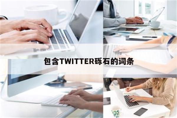 包含TWITTER砾石的词条