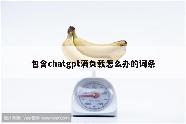 包含chatgpt满负载怎么办的词条