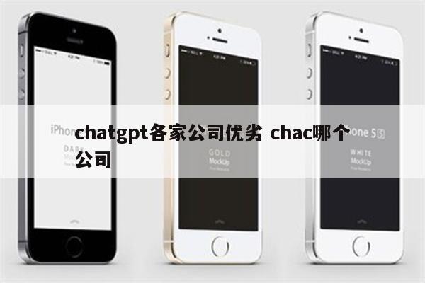 chatgpt各家公司优劣 chac哪个公司