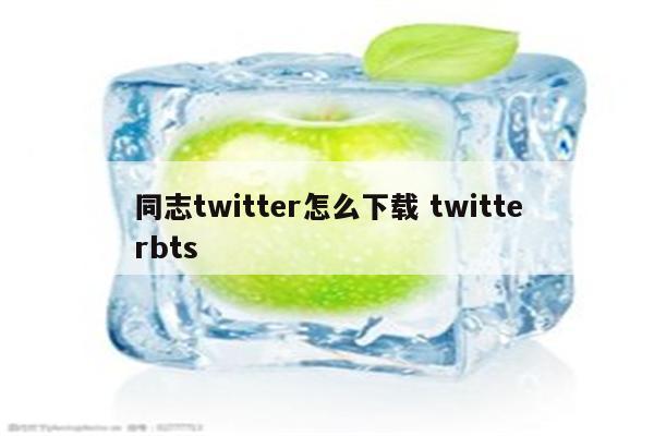 同志twitter怎么下载 twitterbts